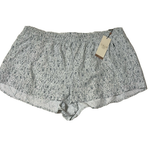 NWT Calia Run Collection Midrise Infinity Short 3" Inseam in White/Grey/Blue